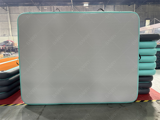 2.4×1.8×0.15 मीटर ड्रॉपस्टिच inflatable नाव जेट स्की डॉक पानी फ्लोटिंग स्विमिंग मैट द्वीप