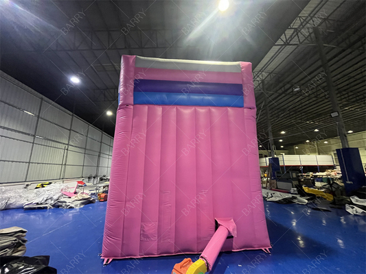 8.4x3.6x6m कस्टम जंपर बाउंसी किड्स गुलाबी राजकुमारी पार्टी के लिए inflatable पानी स्लाइड