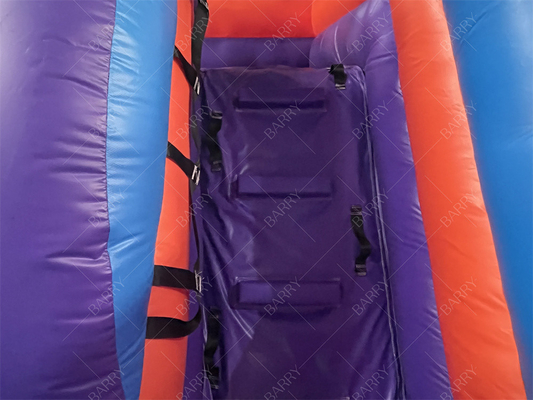 आकार अनुकूलित करें थोक स्तर अप inflatable बाउंसर Combo बच्चों के लिए बाउंसी महल