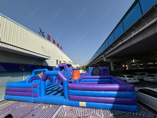 वाणिज्यिक आउटडोर खेल का मैदान खेल पार्क उछाल घर वयस्क बच्चों के लिए inflatable थीम पार्क