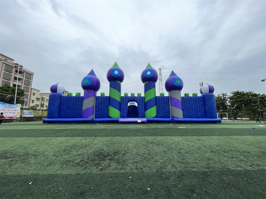 30x30 मीटर बड़ा उछाल मनोरंजन पार्क inflatable थीम पार्क उछाल घर खेल क्षेत्र खेल