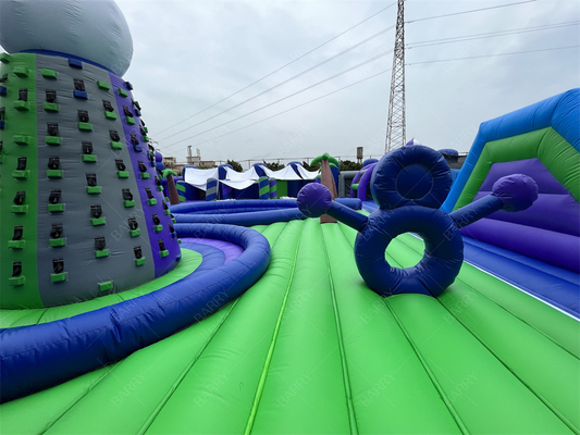 30x30 मीटर बड़ा उछाल मनोरंजन पार्क inflatable थीम पार्क उछाल घर खेल क्षेत्र खेल