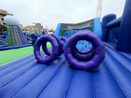 30x30 मीटर बड़ा उछाल मनोरंजन पार्क inflatable थीम पार्क उछाल घर खेल क्षेत्र खेल