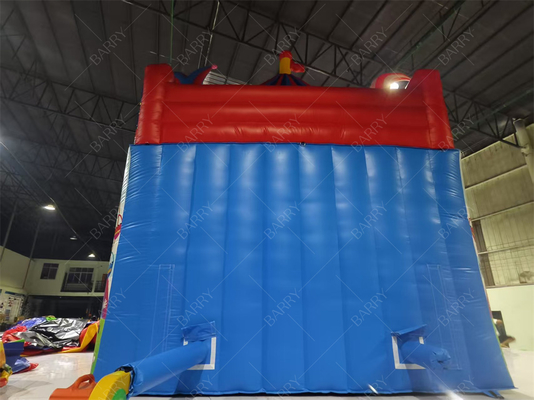 बच्चों की पार्टी के लिए 8x4.7x6.5 मीटर कस्टम पीवीसी स्लाइड