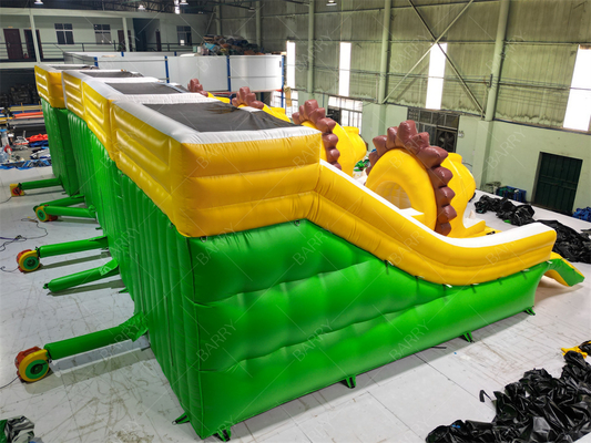 गुणवत्ता आश्वासन शेर inflatable पूल स्लाइड्स, inflatable पानी स्लाइड इनग्राउंड पूल के लिए