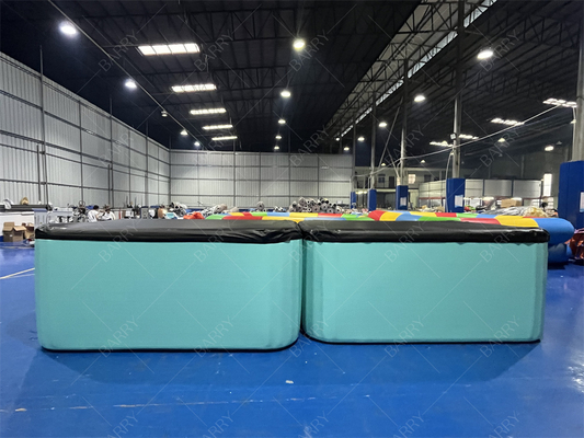 वाणिज्यिक कस्टम रंग पीवीसी डीडब्ल्यूएफ बच्चों का पूल कवर के साथ इन्फ्लेटेबल पूल ड्रॉप स्टिच फैब्रिक स्विमिंग वाटर पूल