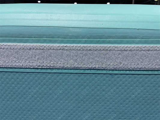 वाणिज्यिक कस्टम रंग पीवीसी डीडब्ल्यूएफ बच्चों का पूल कवर के साथ इन्फ्लेटेबल पूल ड्रॉप स्टिच फैब्रिक स्विमिंग वाटर पूल