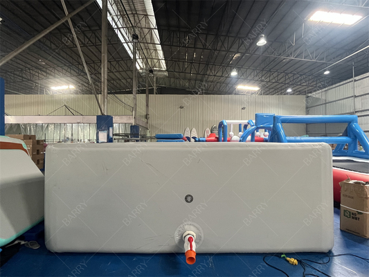 सुरक्षा गर्म ड्रॉप सिलाई कपड़े नई सामग्री inflatable कस्टम ग्रे बनाया inflatable बच्चों के लिए पूल बॉल गड्ढा