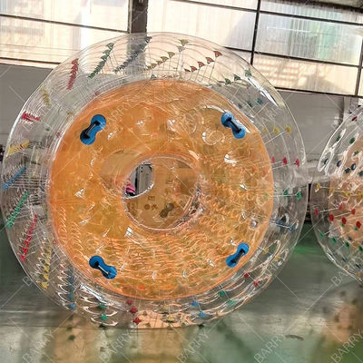 Factory Price Inflatable Water Roller Ball, Inflatable Water Walking Roller PVC Tarpaulin