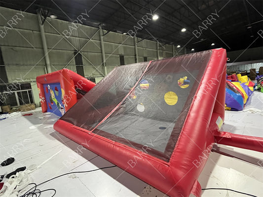 कस्टमाइज़ेबल इन्फ्लेटेबल फुटबॉल गोल सेट प्रोमोशनल स्पोर्ट्स गेम बीच पार्टी और इवेंट्स के लिए