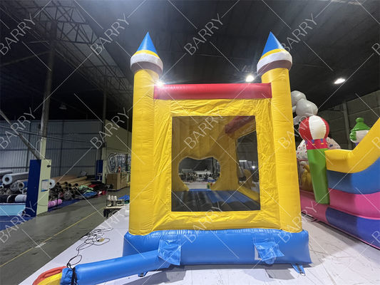 मिनींस कार्टून पीवीसी inflatable महल मनोरंजन उछाल घर थीम पार्क या पार्टियों के लिए