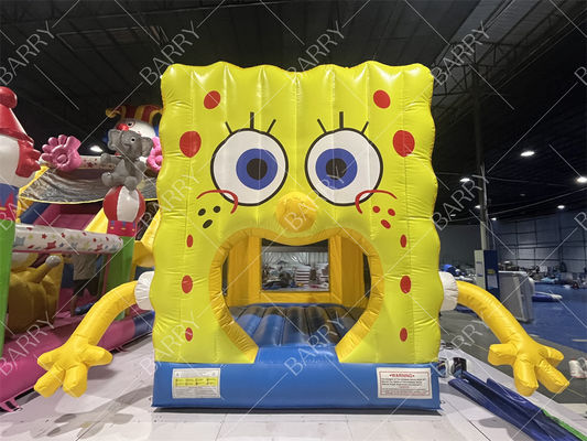 मिनींस कार्टून पीवीसी inflatable महल मनोरंजन उछाल घर थीम पार्क या पार्टियों के लिए