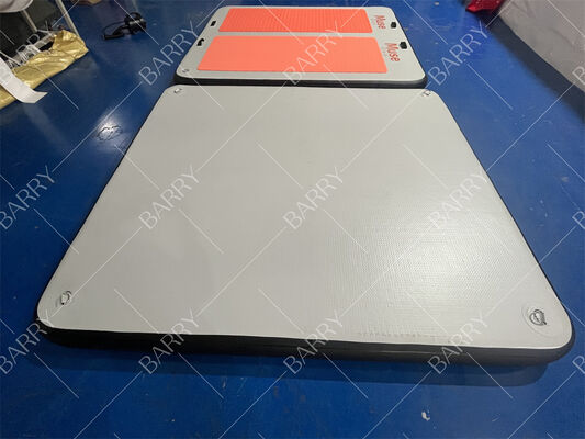 DWF फ्लोटिंग पिलेट्स मैट Inflatable Water Yoga Mat एक्वा फिजिकल फ्लोटिंग स्विमिंग पूल मैट