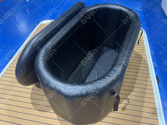 उच्च गुणवत्ता वाले Inflatable Drop Stitch Ice Bath Pool for Therapy Recovery कोल्ड डुबकी आइस टब