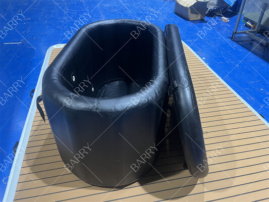 उच्च गुणवत्ता वाले Inflatable Drop Stitch Ice Bath Pool for Therapy Recovery कोल्ड डुबकी आइस टब