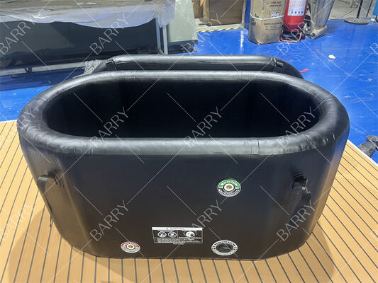 उच्च गुणवत्ता वाले Inflatable Drop Stitch Ice Bath Pool for Therapy Recovery कोल्ड डुबकी आइस टब