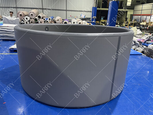 पीवीसी ड्रॉप स्टिच इन्फ्लेटेबल हॉट टब स्पा आउटडोर मसाज स्पा पूल इलेक्ट्रिक पंप के साथ