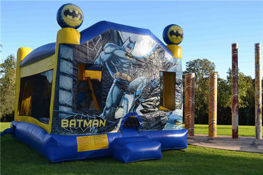 Tarpaulin सिलाई बैटमैन सी 4 कॉम्बो Inflatable कूदते कैसल पिछवाड़े वाणिज्यिक के लिए