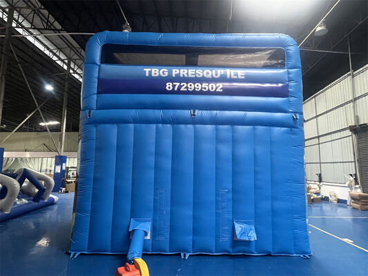 लिलो और स्टिच थीम वाली ट्रिपल लेन इन्फ्लेटेबल स्लाइड | कमर्शियल ग्रेड किड्स वॉटर स्लाइड