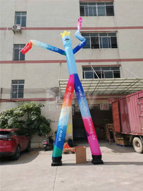 विज्ञापन 2 लेन Inflatable नृत्य आदमी श्री। एयर ब्लोअर के साथ आपका स्वागत है