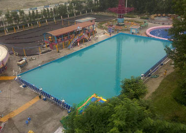 पानी के खेल के लिए अद्भुत खेल का मैदान बच्चे / वयस्क धातु फ्रेम पूल
