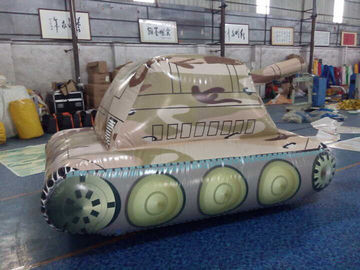 अद्भुत शूटिंग खेल के लिए अद्भुत Inflatable पेंटबॉल बंकर, पीवीसी Tarpaulin Inflatable टैंक