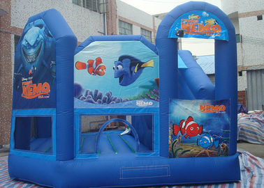 मजेदार Inflatable Toddler खेल का मैदान, सीई ब्लोअर के साथ निविड़ अंधकार Inflatable एयर कैसल