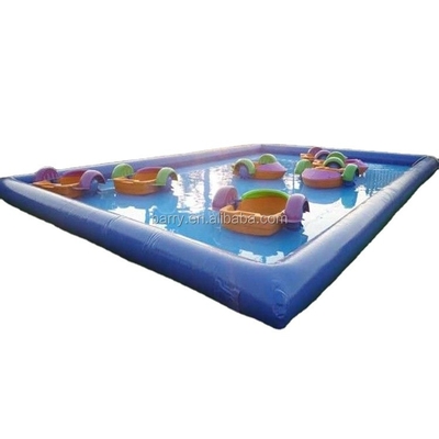इन्फ्लैटेबल पूल के लिए 0.9 मिमी यूवी प्रतिरोधी पीवीसी पैडल बोट