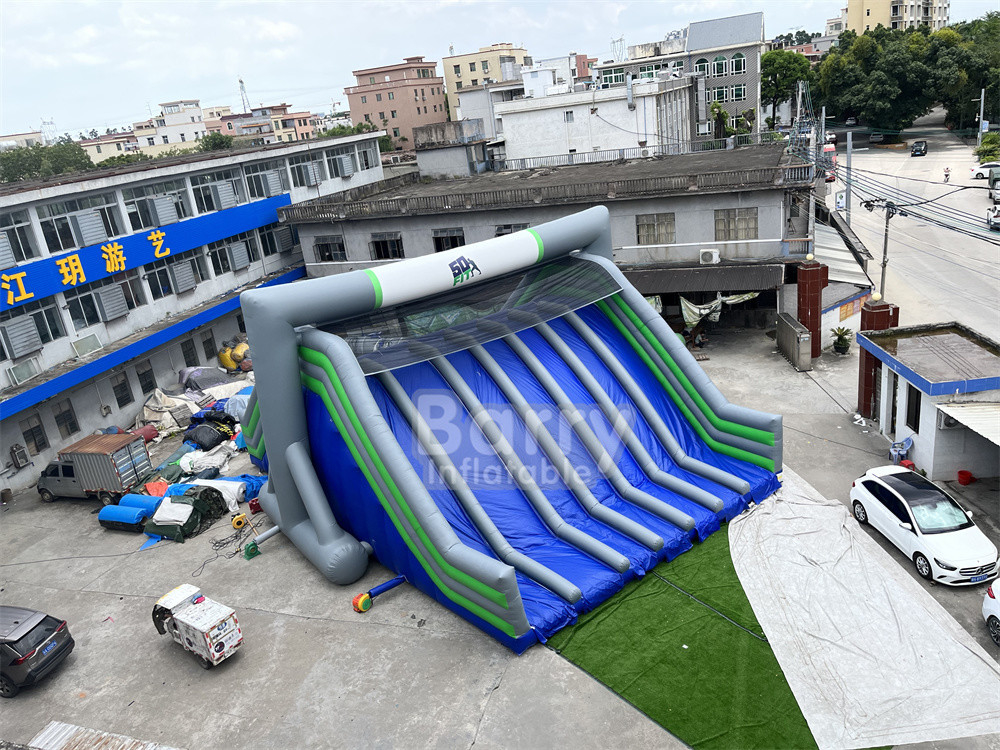 वाणिज्यिक ग्रेड पागल inflatable 5k inflatable बाधा पाठ्यक्रम चरम खेल टीम निर्माण घटना के लिए स्टार्ट लाइन