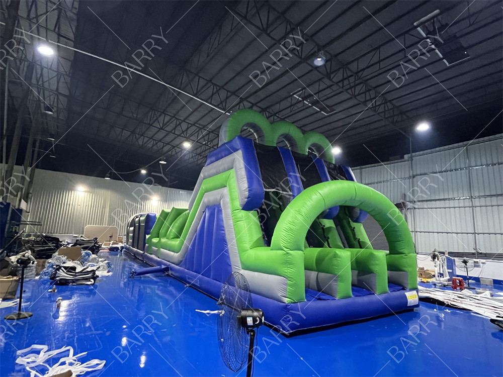 वयस्क खेल खेल अनुकूलित लोगो inflatable बाधा पाठ्यक्रम Combo inflatable 5k के साथ टिकाऊ पीवीसी उपलब्ध OEM/ODM