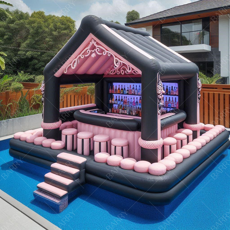 पिछवाड़े अंतिम पार्टी स्पॉट पूल निजी पार्टियों के लिए inflatable पूल बार पिछवाड़े के लिए