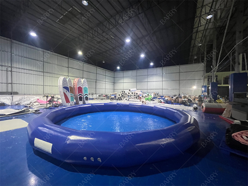 गोल छोटा नीला बड़ा मज़ा गर्मियों के बच्चों के लिए inflatable पूल के लिए पैडल नौकाओं पानी की गेंदों
