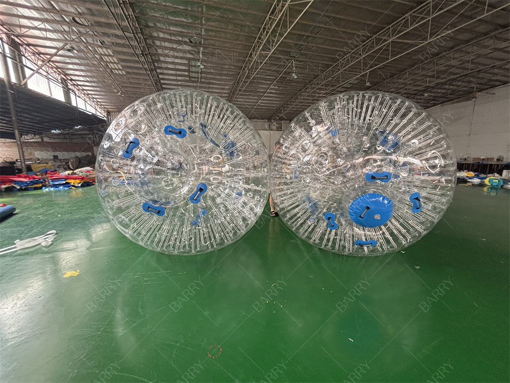 पीवीसी टीपीयू 2.5 मीटर पागल मानव हैमस्टर Zorbing Rolling Ball Inflatable Zorb Ball for Kids Adults