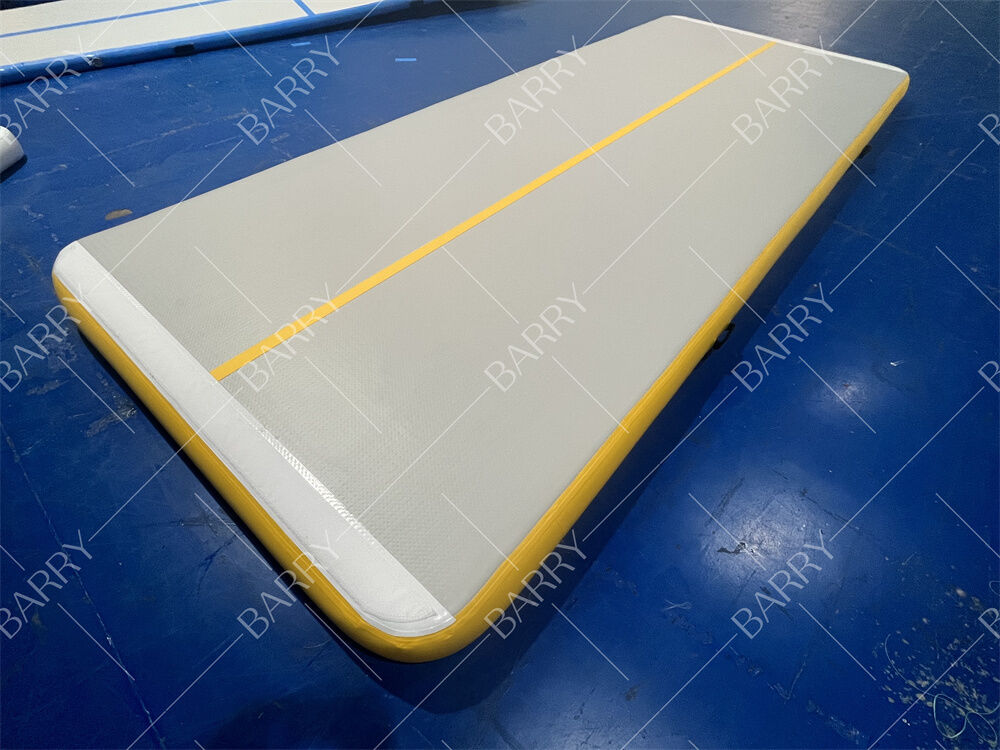 अनुकूलित सस्ते inflatable जिमनास्टिक चटाई जिम एयर ट्रैक 5m Tumbling चटाई बच्चों के लिए एयर ट्रैक