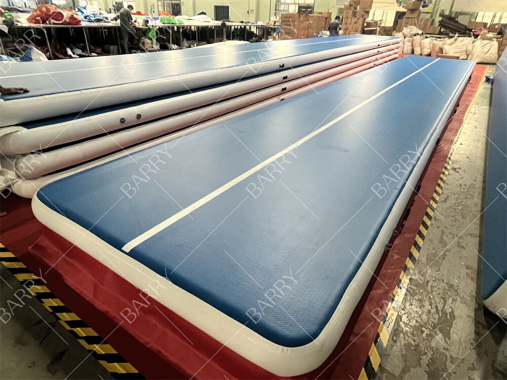 फैक्टरी मूल्य आउटडोर inflatable एयरट्रैक उपकरण टंबलिंग जिम मैट जिमनास्टिक व्यायाम के लिए एयर ट्रैक