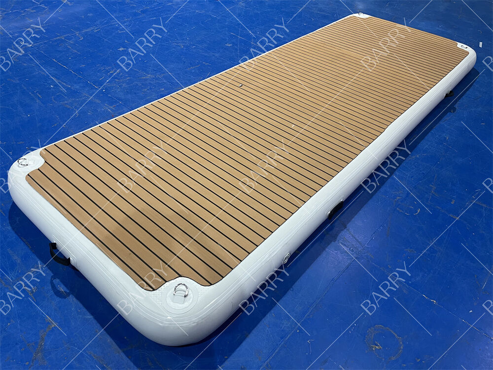 इन्फ्लेटेबल बोट पार्किंग डॉक डॉकिंग स्टेशन जेट स्की/याच/बोट के लिए इन्फ्लेटेबल डॉक