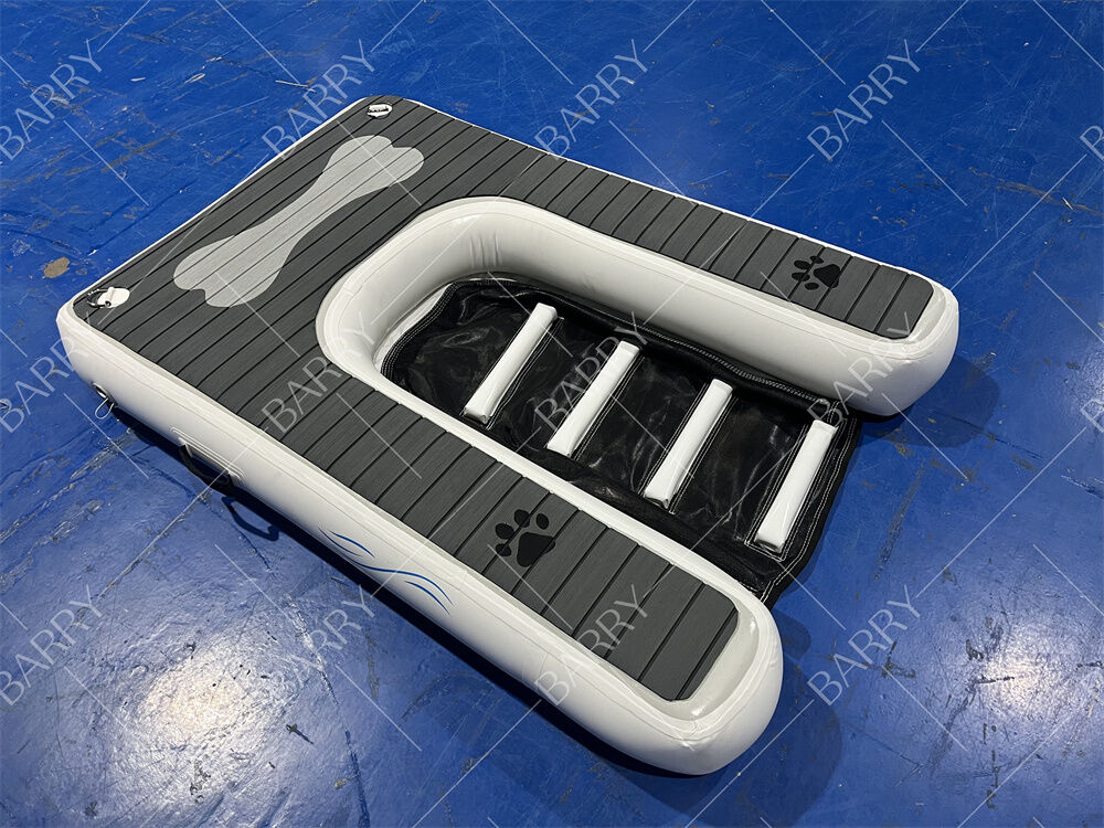 गैर फिसलन ईवा के साथ पानी फ्लोटिंग डॉक