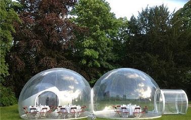 डबले रूम केबिन के साथ लोकप्रिय निविड़ अंधकार Inflatable साफ़ तम्बू
