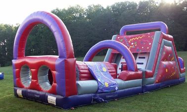 52 फीट इंटरेक्टिव राजकुमारी बच्चों के बाधा कोर्स Inflatable दिलचस्प