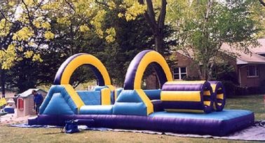 पिछवाड़े रंगीन Inflatable उछाल बाधा कोर्स इको - दोस्ताना