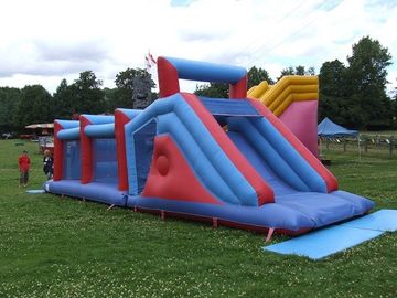 आधुनिक जायंट प्रौढ़ Inflatable बाधा कोर्स खेल खेल का मैदान