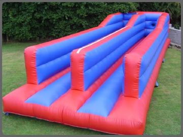 शानदार परिवार निधि के लिए पीवीसी Tarpaulin बंजी रन Inflatable पार्टी खेल