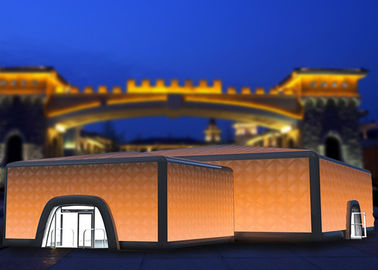 उपन्यास प्रकाश घन Inflatable बिल्डिंग Inflatable घटना तम्बू पीवीसी Tarpaulin