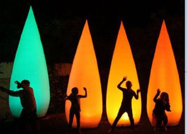 आश्चर्यजनक Inflatable विज्ञापन उत्पाद Inflatable रंग बदलती एलईडी बढ़ती रोशनी