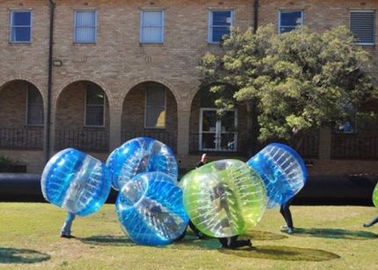 टीपीयू / पीवीसी 1.5 मीटर आउटडोर Inflatable खिलौने वयस्क Inflatable बम्पर बुलबुला बॉल वयस्क के लिए