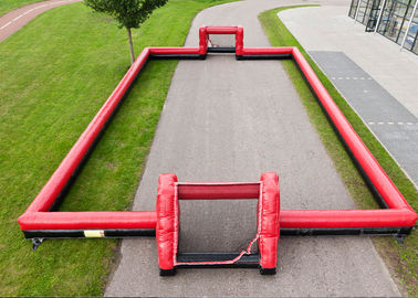 वाणिज्यिक पार्टी Inflatable खेल खेल निविड़ अंधकार पीवीसी Inflatable सॉकर फ़ील्ड