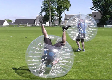 आउटडोर Inflatable खिलौने बड़े आकार आधा रंग वयस्क बम्पर बॉल Inflatable सॉकर बुलबुला बॉल