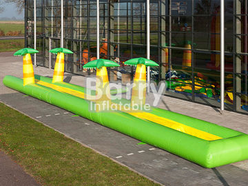 वाणिज्यिक घटना के लिए पीवीसी Inflatable बेली स्लाइड जंगल Inflatable पर्ची एन स्लाइड