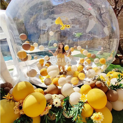 पेशेवर क्यूसी विभाग डबल सिलाई प्रौद्योगिकी के साथ inflatable सुरंग तम्बू