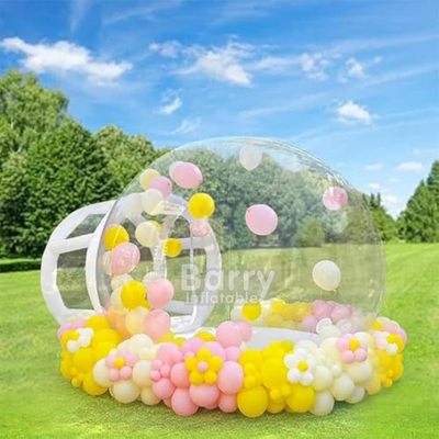 अपने कार्यक्रम को एयर टाइप inflatable पार्टी टेंट बुलबुला गुब्बारा घर और मुद्रण के साथ बाहर खड़े करें